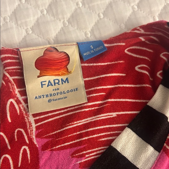 Farm Rio Salma Pink and Red Parrot Print Romper - Picture 6 of 6